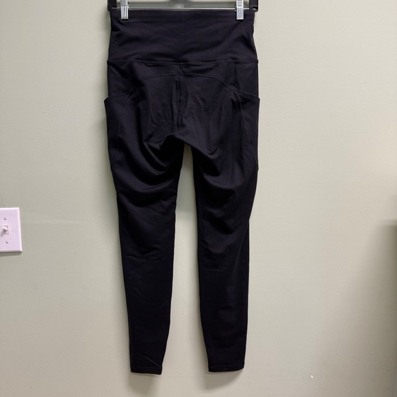 The Gym People Thick High Waist Yoga Pants Tummy Control Workout Yoga Leggings M - Picture 4 of 10